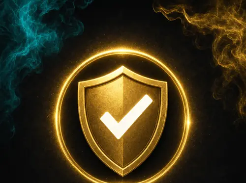 Age-verification and compliance icon